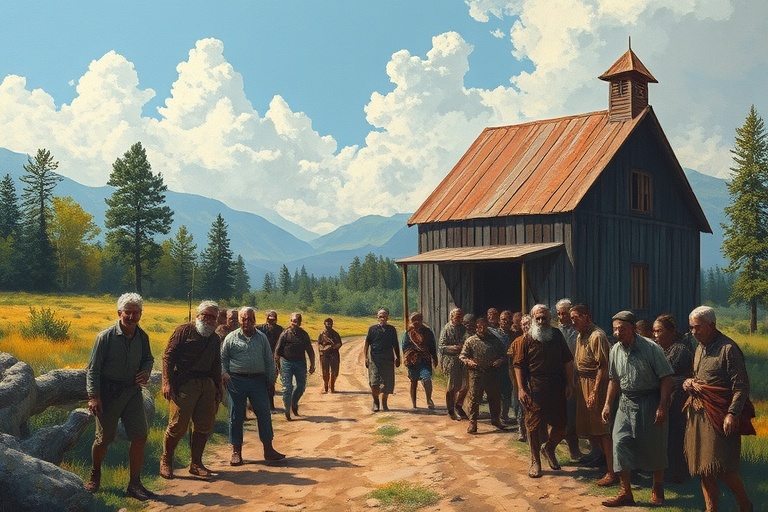 OUTSIDE THE BUILDING